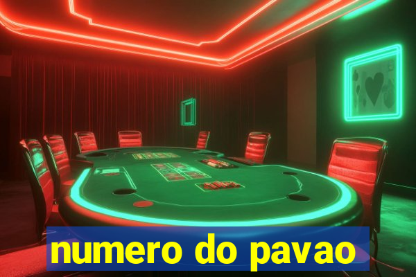 numero do pavao